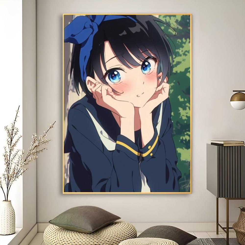 

1pc Sarashina Ruka Anime Rent-a-Girlfriend Poster Poster Art Print Bar Living Room Furniture Decor 21cm×30cm NoFrame