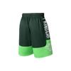 Li Ning X Jon Burgerman Artist Collaboration Series Logo Print Spliced Loose Fit Competition Shorts Men Shorts AAPR371-5
