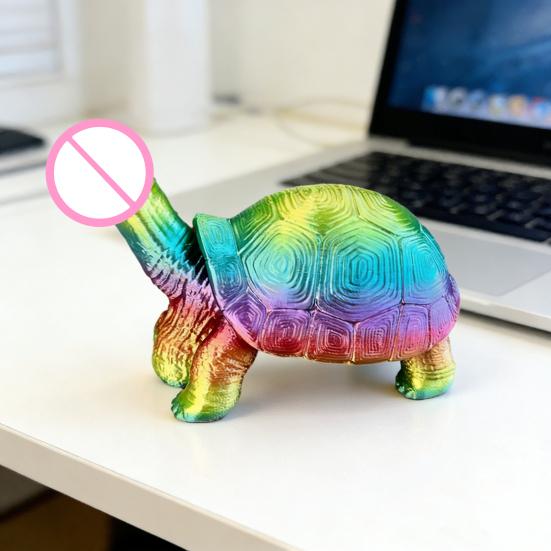Funny Animal Statue Small Elephant Tortoise Snail Figurine Colorful Resin Sculpture for Outdoor Garden Yard Home Desktop Decor