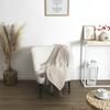 Honeycomb Blanket 120X150 Cm Made Of Polyester Beige