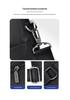 Infineo Men's Oxford Cloth Business Tote: Large Capacity Handbag for Meetings & Files