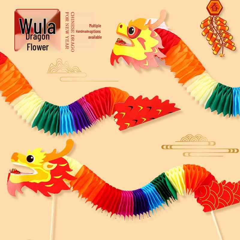 Dragon Dance Latte Art Craft Kit for Kids - Handmade DIY February 2 Special