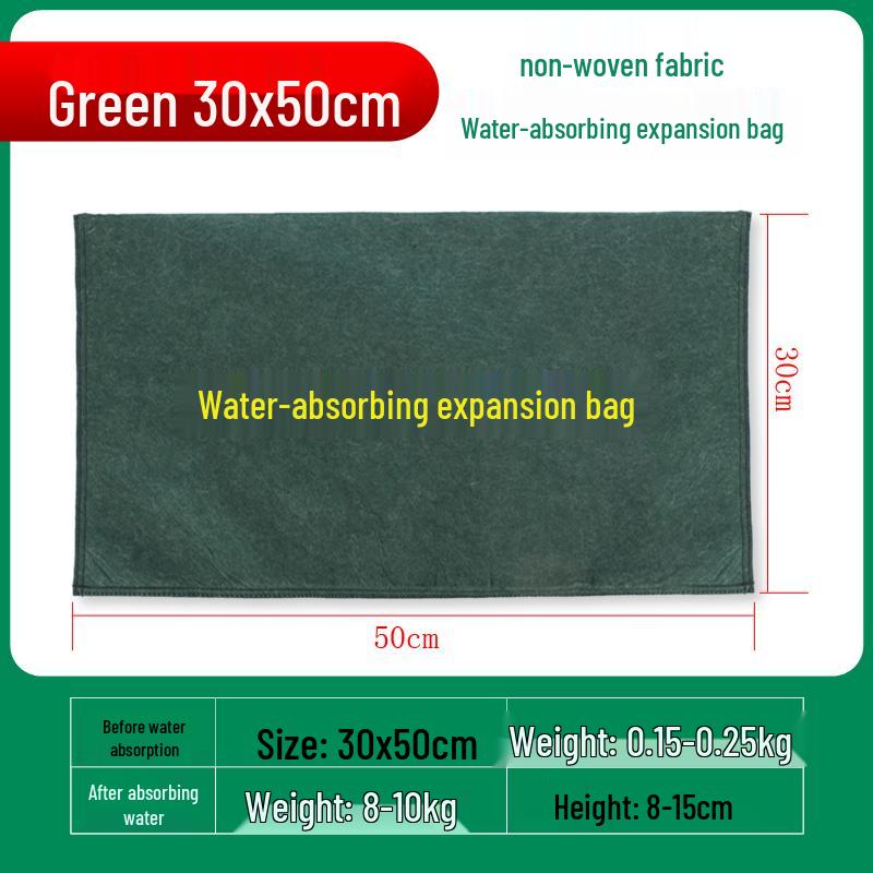 Water-Absorbing Expandable Sandbag for Household Flood Control - Jute Non-Woven Flood Prevention Bag