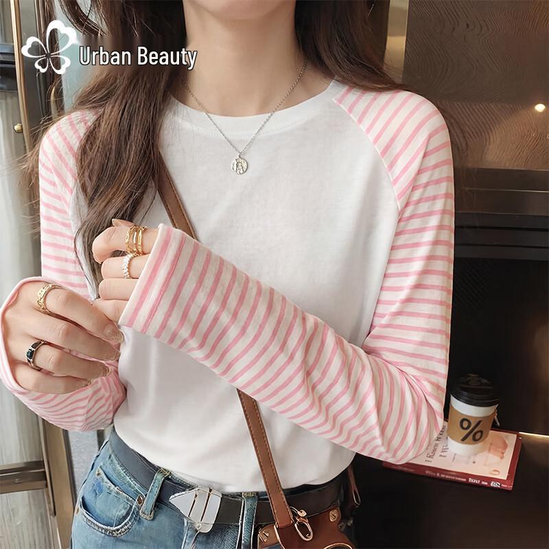 

Women s Comfortable Raglan Long Sleeve T-shirt L