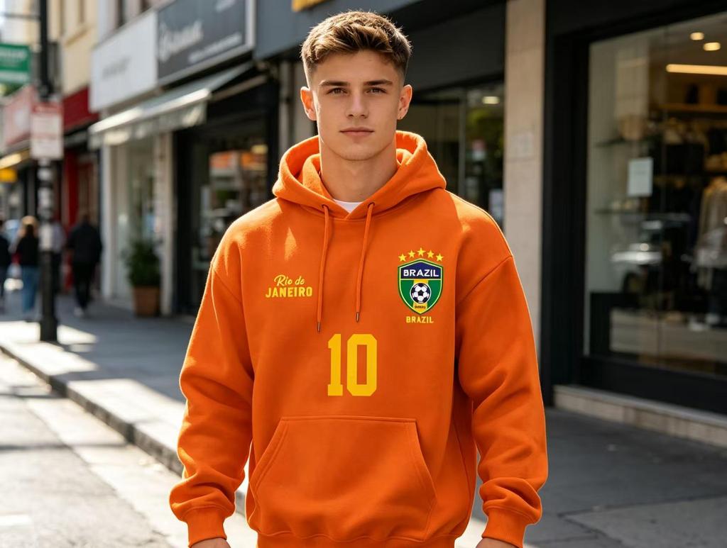 Men's Autumn Trendy Hooded Sports Jacket