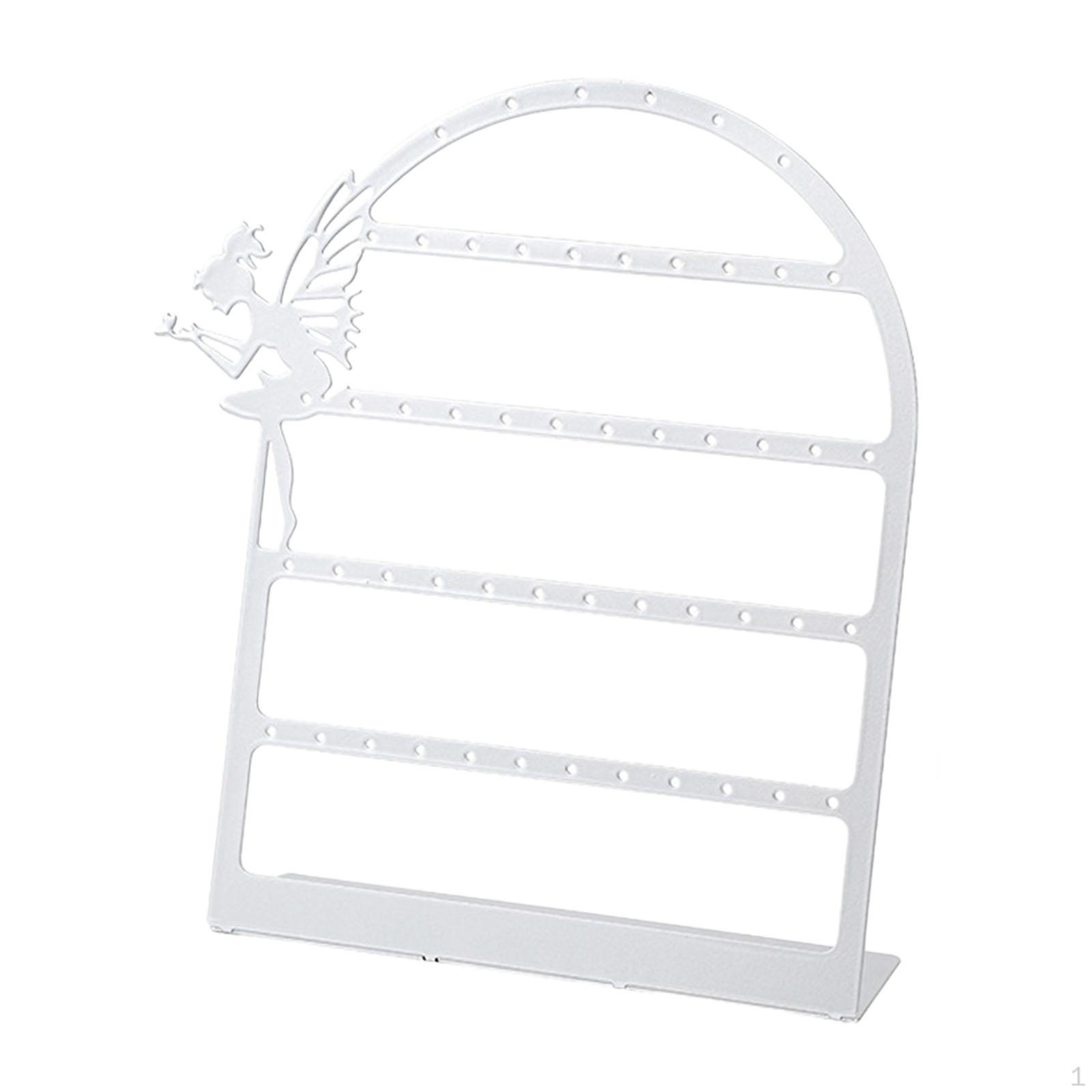 

Ушные шпильки, стойка для витрины, вешалка для сережек для женщин, модное украшение, держатель орнамента серебряный