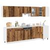 VidaXL Set of 11 "Lyon" Kitchen Furniture In Aged Engineered Wood 3328579
