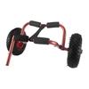 Kayak Cart Canoe Transport Cart Folding Portable Sturdy Heavy Duty Solid Wheel Aluminum Alloy Pipe Boat Trailer Trolley
