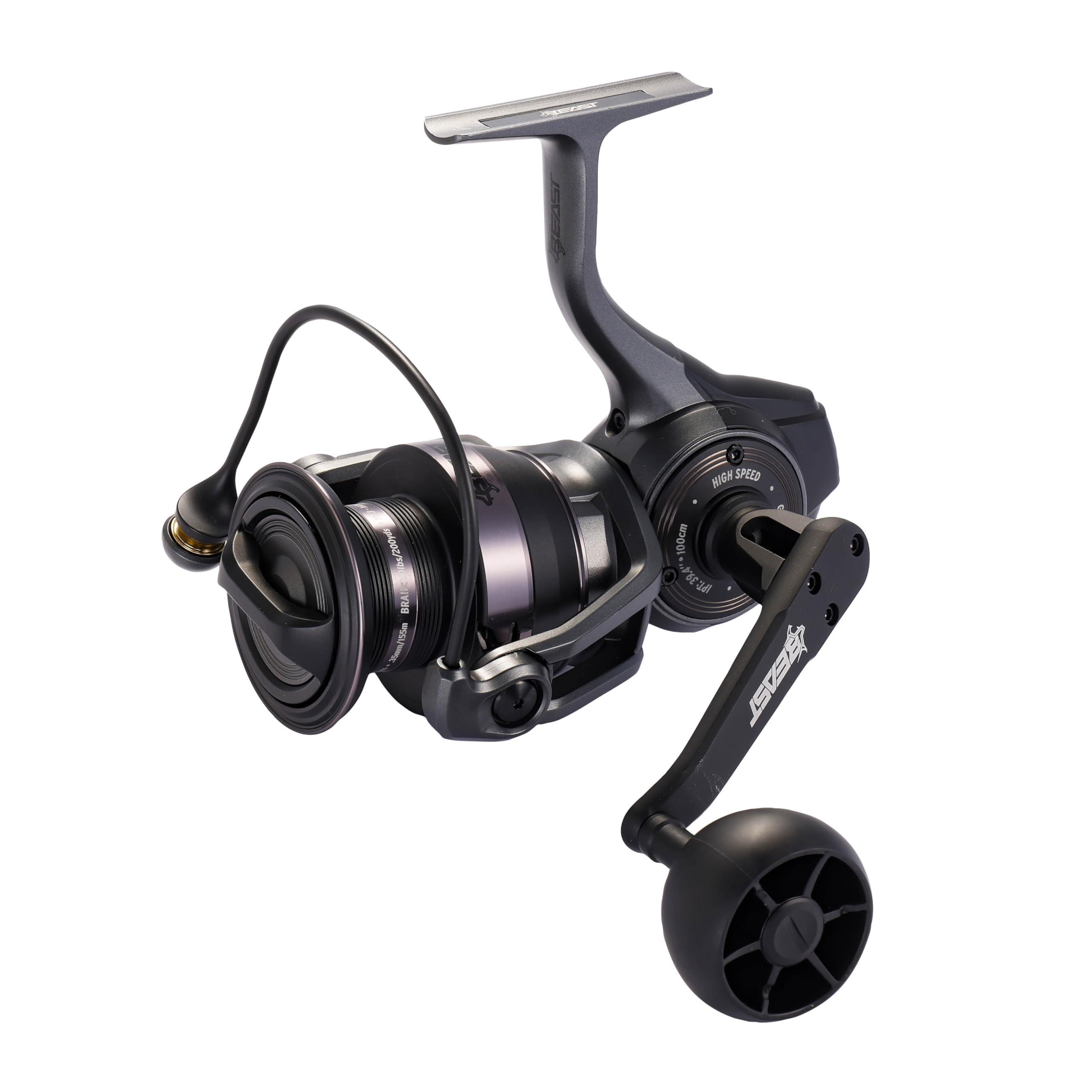 Abu Garcia Beast SP 5000H Spinning Reel чёрный