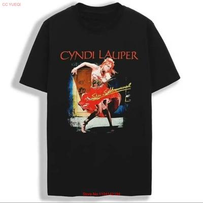 Cyndi Lauper T Shirt Shes So Unusual Vintage Washed Designer Clothes Versatile Top For Everyday Wear Graphic Fashion