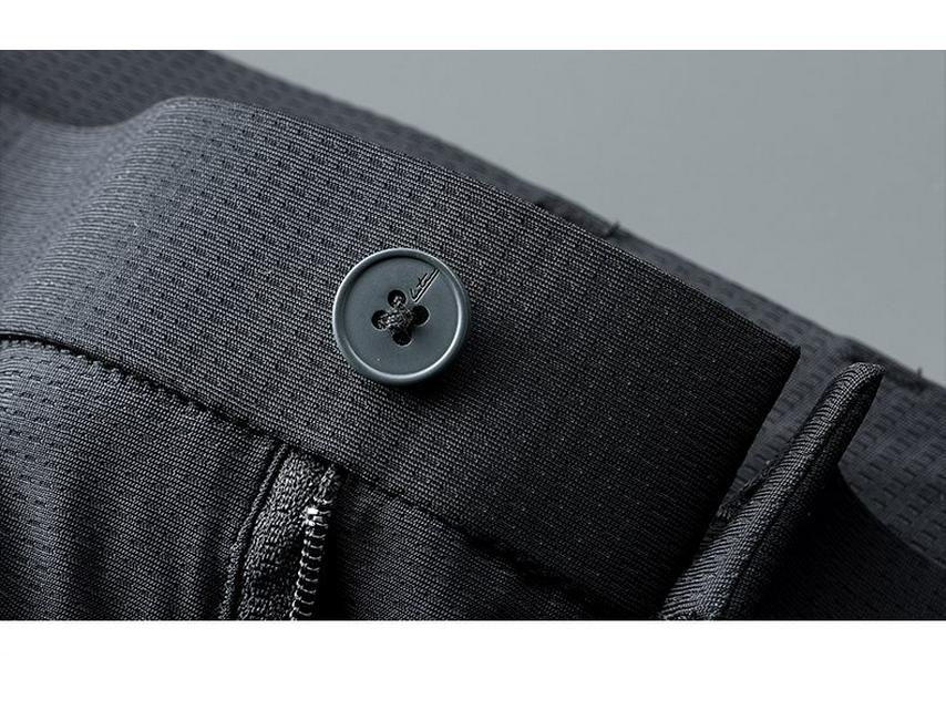 2026 Spring/Summer High-Quality Ice Silk Striped Business Casual Men's Pants Luxury Suit Trousers