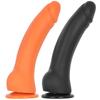 Female Manual Dildo Thick Upturned Big Head Liquid Silicone Back Court Simulation Massage Stick Masturbator