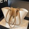 Large-capacity Water Bucket, Small-sized Commuter Tote Bag, Trendy and Simple Single-shoulder Bag