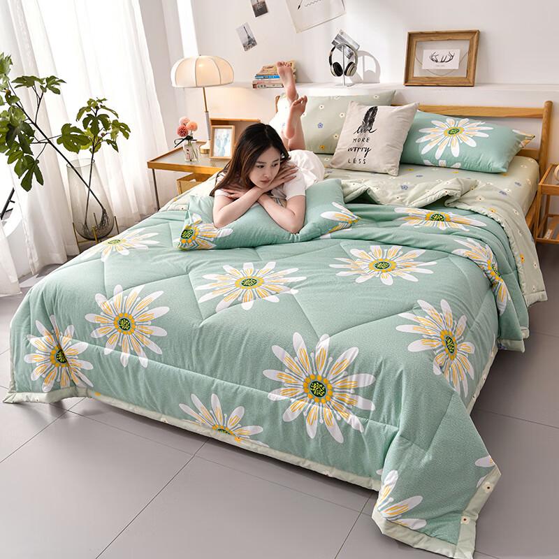Shenglì 150x200cm Skin-Friendly Reversible Summer Quilt