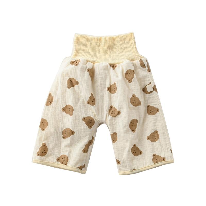 

Reusable Baby Training Cloth Diaper Pants Cotton Gauze Nappy Trousers Leak-proof and Easy to Clean Nappies Pants M