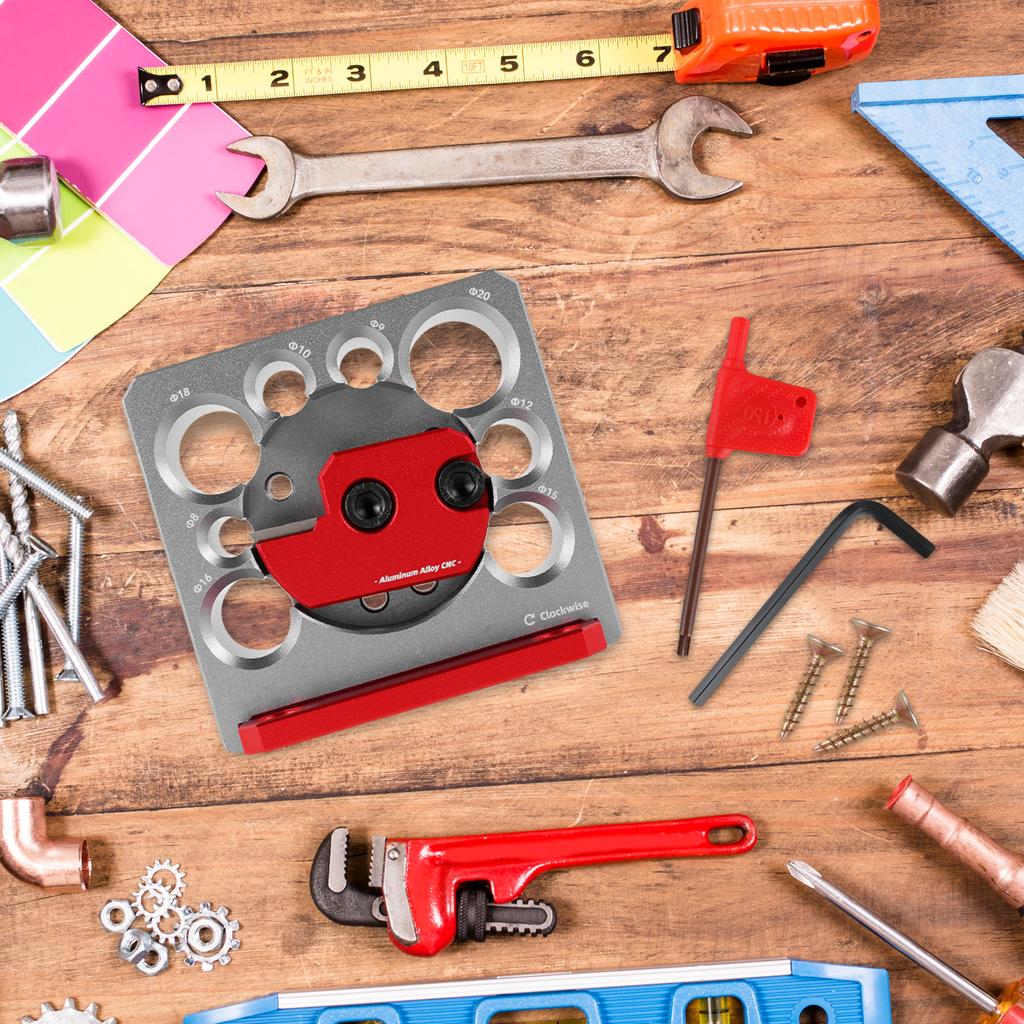 New Adjustable Pin Making Fixture Woodworking Electric Drill Milling Pin Round Rod Auxiliary Tool 8mm-20mm Wrench with Blade