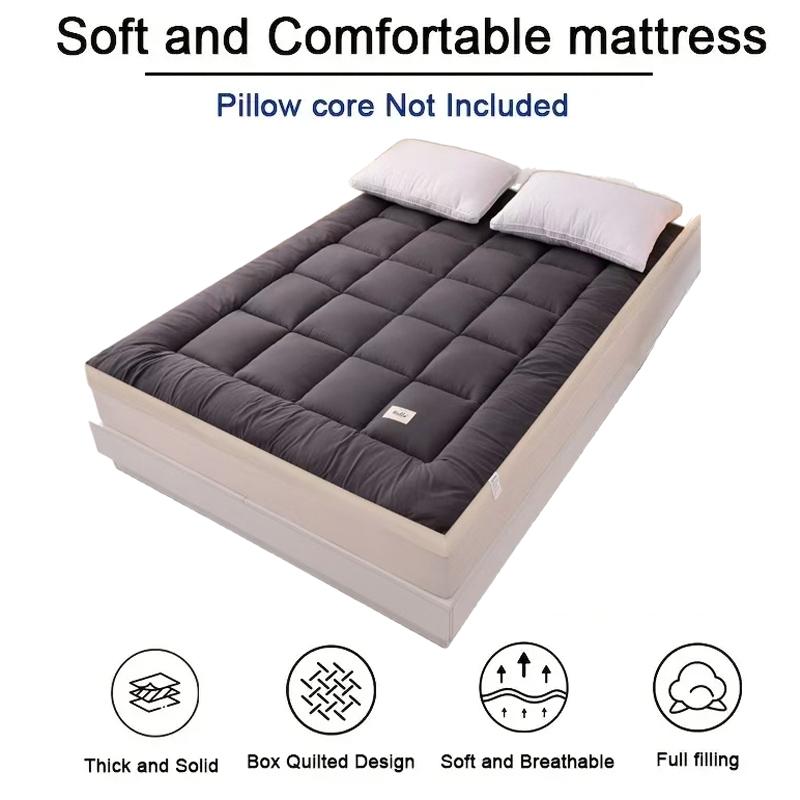 2026 New Foldable Thicken Fluffy 8cm Mattress Toppers Queen Four Seasons Soft ,Mattress Pad,Tatami Mat Japanese Futon Mattress