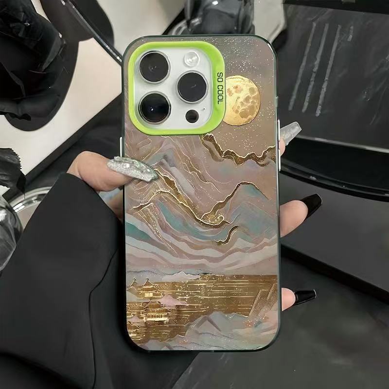 Kingsoft Cloud Sea Applicable to iphone17 mobile phone case Apple 15promax/1413pro/16 Europe and America 11X