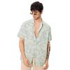 The Souled Store Botany Men and Boys Short Sleeves Collared Neck Button Front All Over Printed Rayon Holiday Shirt