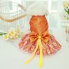Thin Pet Wedding Dress S-XXL Cat Skirt Apparel Dog Dress  Outdoor Activities