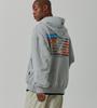 Ufc American Flag Mega Fit Hoodie Melange Grey U2Hdw1105Mg