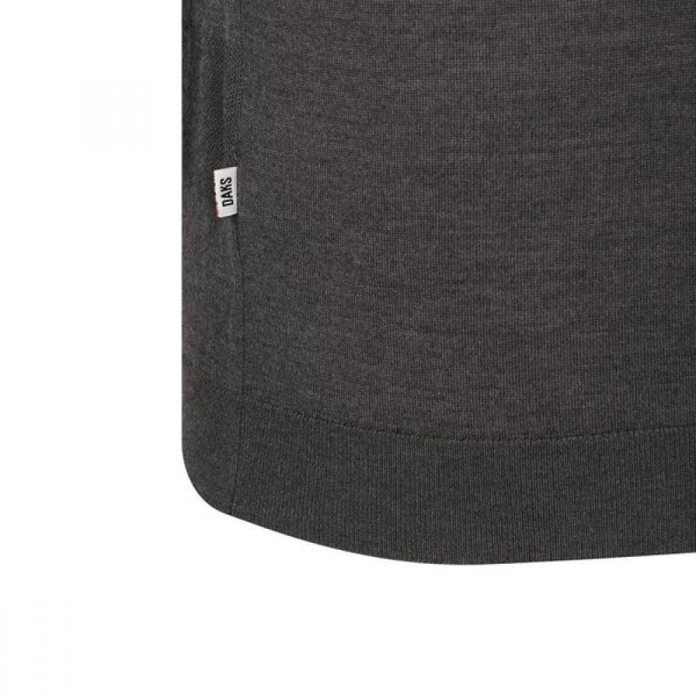 DakS Men S Wool Blend Big Check Collar Knit dmp1Swtl201kk 