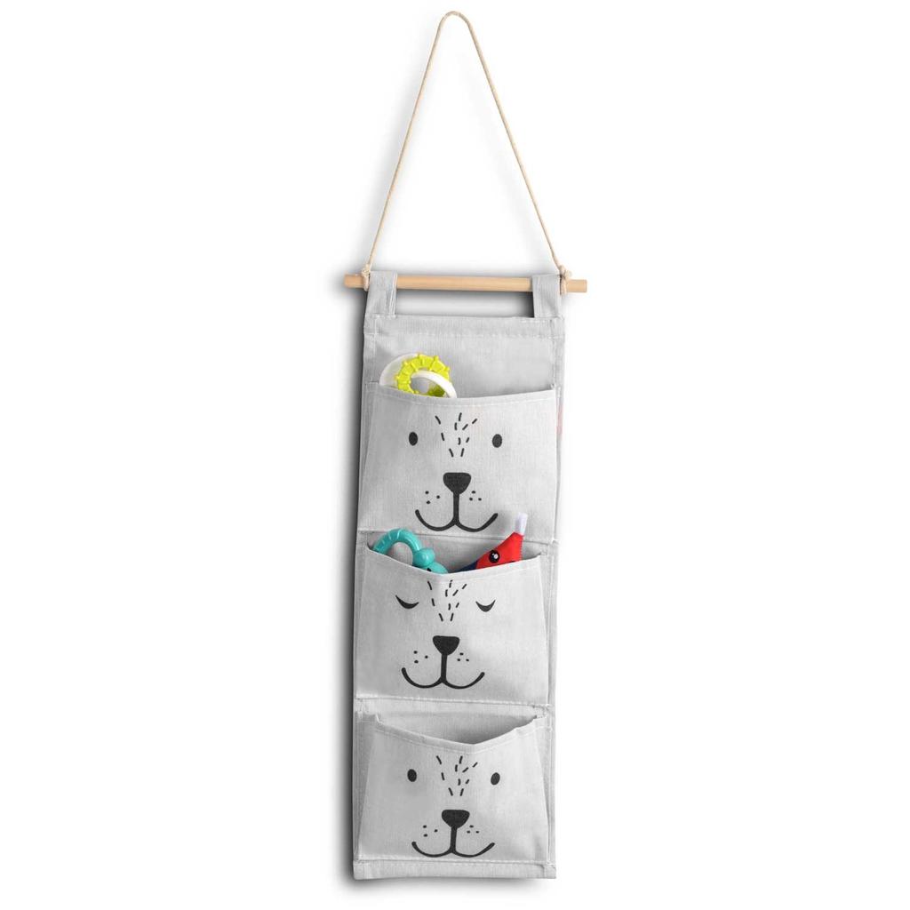 Nukido Nk-403 Hanging Toy Organizer - Gray