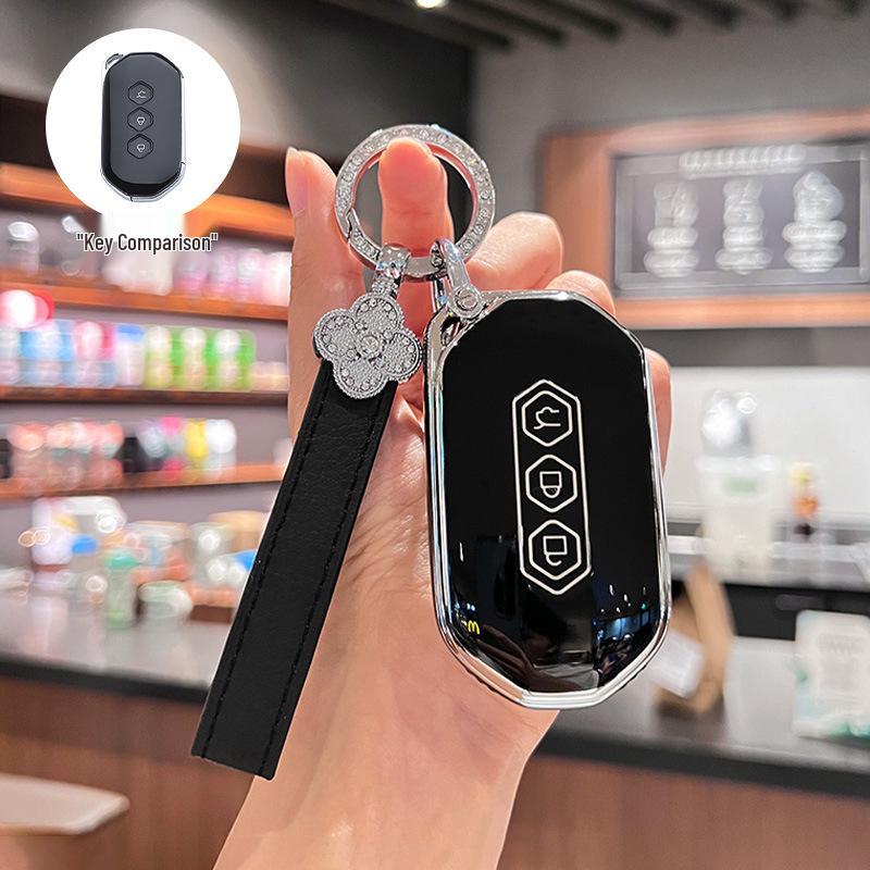 Herren Auto Schlüsselhülle für Wuling E5 Starlight, 730 Star Chaser und Star Cloud Jiachen Kaijie Modelle