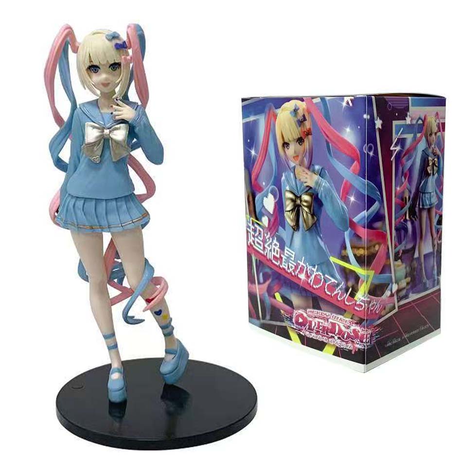 Anime Girl Figure - NEEDY STREAMER OVERLOAD OMGkawaiiAngel Chan Up PARADE Ame-chan/Super Ten-Chan Action Figure Model Doll T