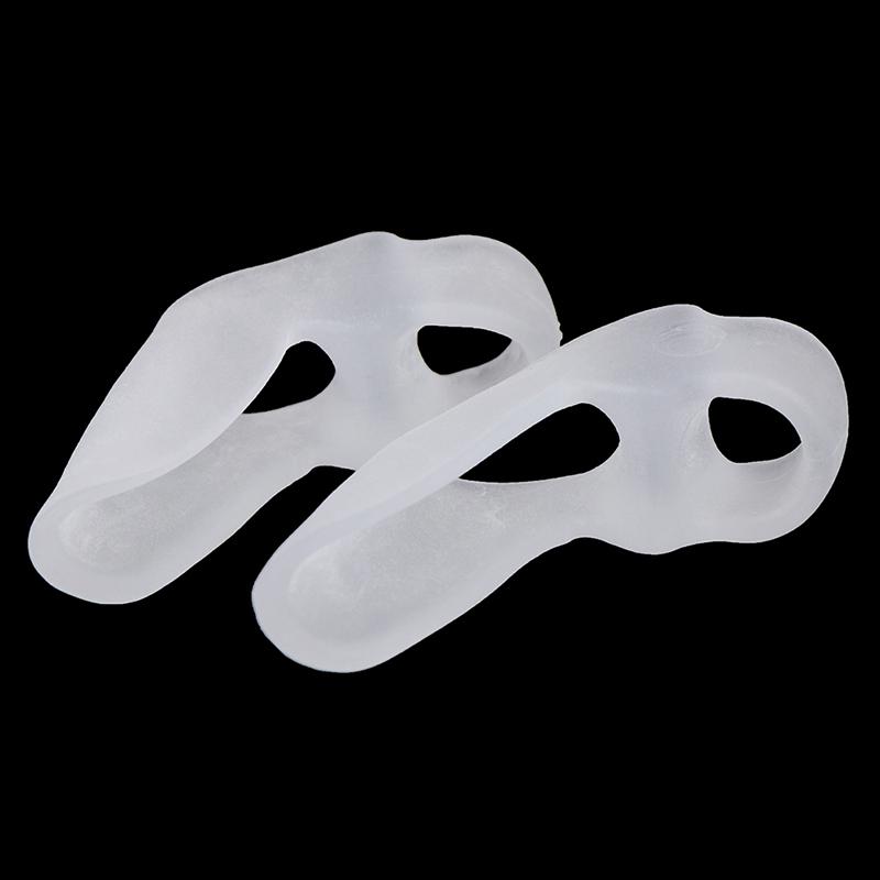 2 Peças Gel de Silicone Joanete Separador de Dedos Corretor Ferramenta de Cuidados para os Pés