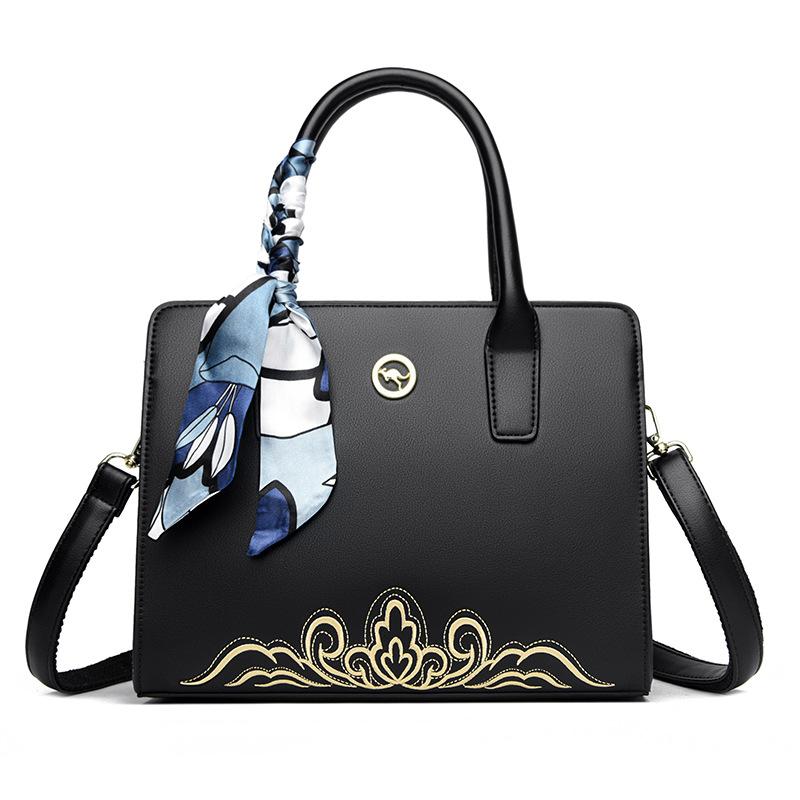 New Fashion and Atmospheric Multi-layer Crossbody Bag for Women Large Capacity Shoulder Bag for Women