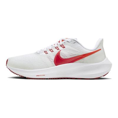Air Zoom Pegasus 39 Premium Blanco Rojo Universitario (De las mujeres) Zapatillas de Mujer Rojo Universidad-Polvo Fotón-Carmesí Brillante DH4072-103