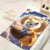 1pc Fox with Wings Print, Design Indoor Area Rug, Soft, Anti-Slip, and Durable Gaming Room Decor for Bedroom, Living Room, and Exercise Rugs