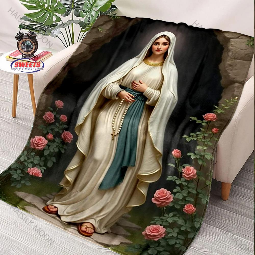 17 Styles Christian Gifts for Women Faith, Inspirational Gifts for Women, Man, Soft Fluffy Throw Blankets for Women Fast Arrival