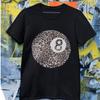 Leopard 8 Ball T-Shirt Animal Print Billiards Graphic Tee