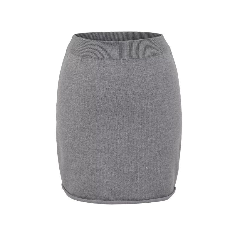 Za Export New Arrival Women's Clothing ZR Fashion Style Fashion All-Match Long Sleeves Shoulder Sweater Curling Bodycon Dress Two-piece Set