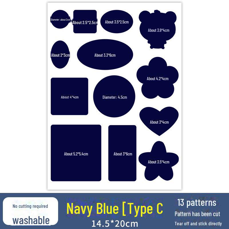 16-Color Self-Adhesive Seamless Fabric Repair Patch for Clothes and Jackets