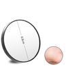 In Stock: 5x Double Suction Cup Magnifying Makeup Mirror - Enhance Pores, Blackheads & Pimples Visibility; Ideal for Eyebrow Shaping.