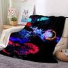 Dark Spirits Flannel Blanket Throw Blanket Soft Warm Sofa Bed Camping home Decor Unique Christmas Gift C926117