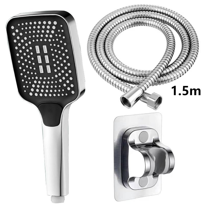 Pressurized Square Shower Head Household Bath Pressurized Shower Head Flower