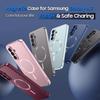 For Magsafe Metallic Thin Soft TPU Case for Samsung Galaxy A57 A56 A55 A36 A35 A34 A26 A25 A17 A16 A07 A06 Lens Protection Cover