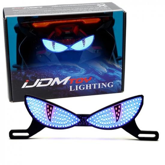 Universal Blue LED Strobe  Owl Eye  Lighting Kit for Motorcycle, ATV, Dirt Bike