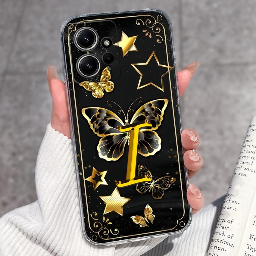 For Redmi Note 12 11 11T Pro Plus 12S 12 Turbo 11S 11SE 5 Plus 5A Pro Phone Cases Star Letters Soft Transparent Silicone Lightweight Back Covers Shell