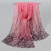 Spring Printed Chiffon Scarf Floral Printed Beach Shawl Lightweight Neck Scarf Summer Neck Sun Protection Scarf Shawl 150*50cm