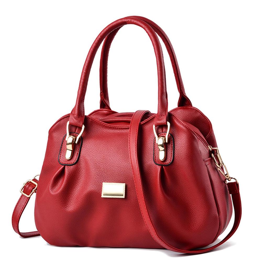 Takusan Shopping Handbag, Shoulder Bag, Perfect for Special Occasions, Office, or Any Occasion. 3-Way Zippered, Multifunctional, Multi-Storage,