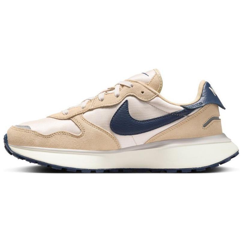 (WMNS) Nike Phoenix Waffle  Light Orewood Brown Navy  Women s FD2196-101 EU 36.5