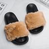 Winter Plush Cotton Shoes Plus Size Women's Shoes Cotton Slippers Flip Flops