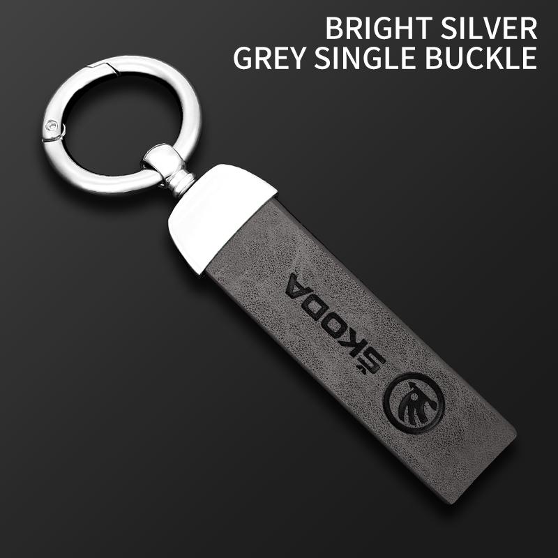Car Flip Remote Key Fob Case Cover Protector Shell Bag for Skoda Octavia A5 A7 Fabia Superb Kodiaq Karoq Keychain Accessories JT3