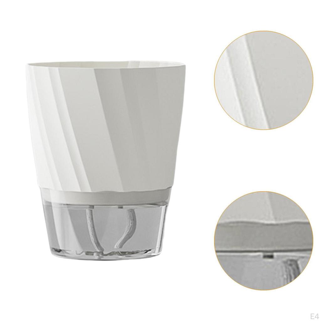 Automatic Water Absorption Planter Flower Pot Gardening Outdoor Windowsill Multipurpose Indoor