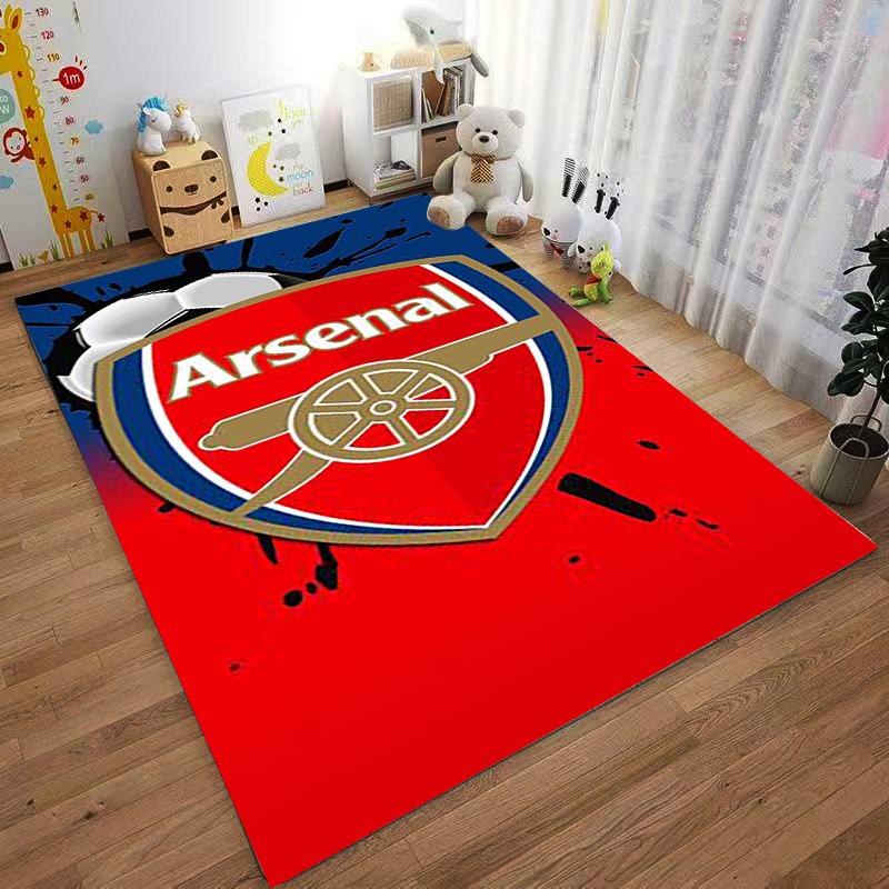 Arsenal Logo Designed floor mat, suitable as a non-slip mat for the living room or bedroom sofa